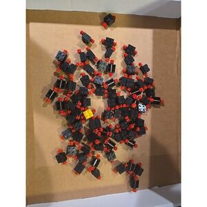 LEGO‎ Technic Axle Pin Connector Black 2 x 2 Lot Vintage Pieces